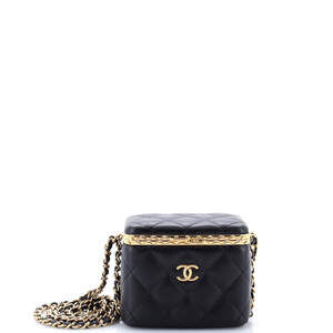 Chanel Lock Frame Vanity Case With #206117C33B